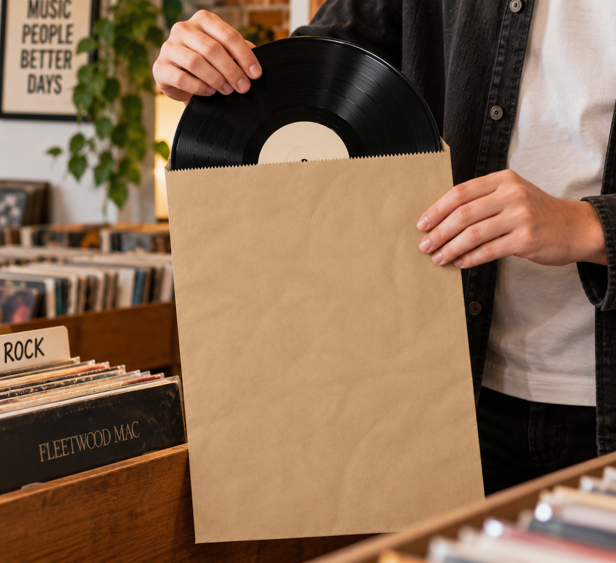 Flat Satchel Paper Bags