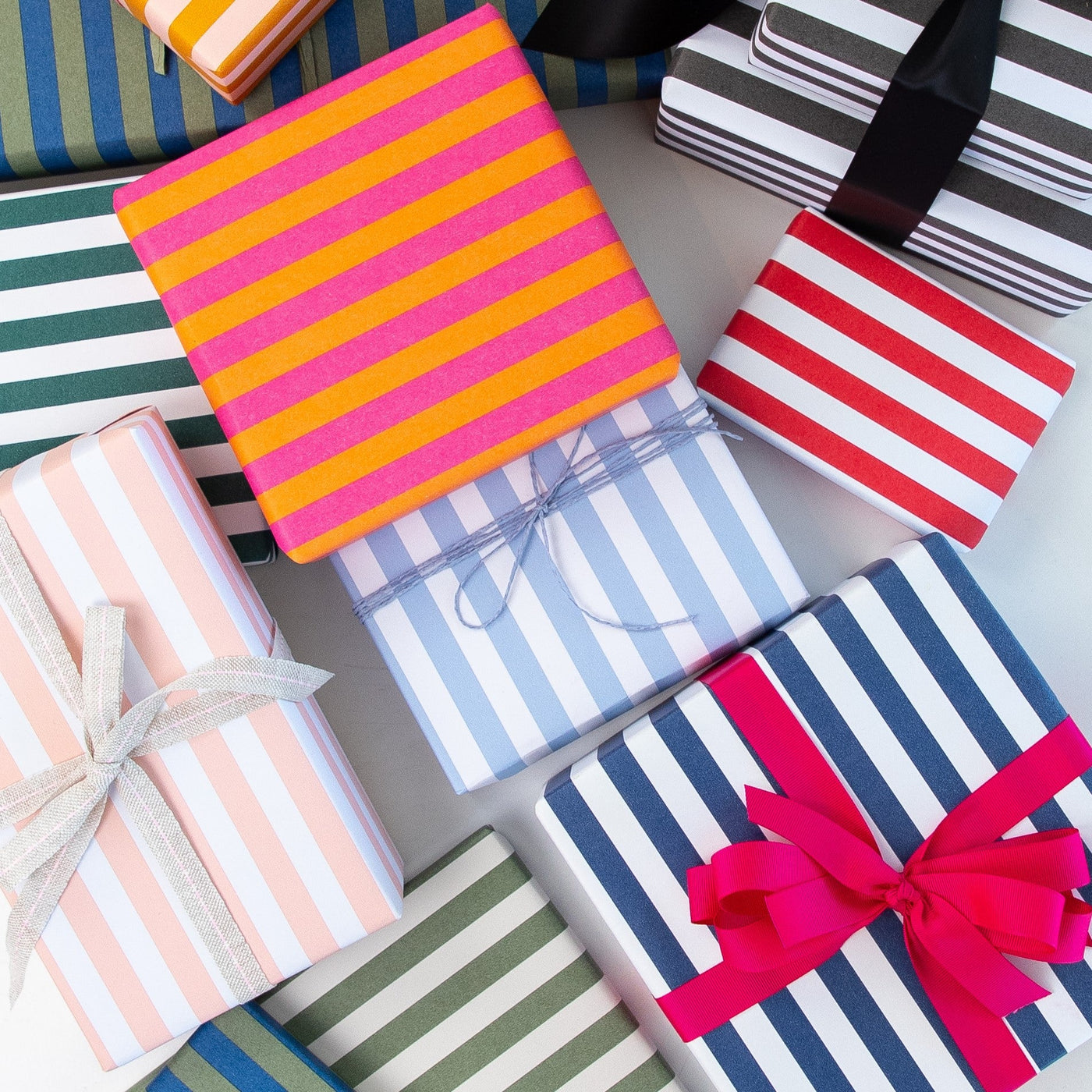 Striped Wrapping Paper