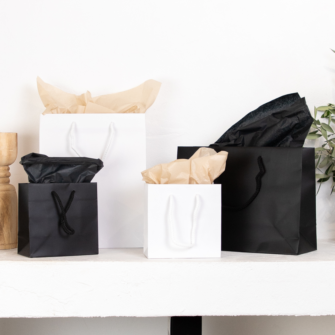 Matte Laminated Paper Carry Bags
