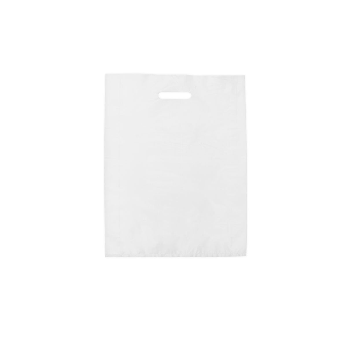 Frosted Plastic Carry Bags