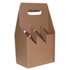 Wine Box Carrier 6 Btl Natural Kraft 178x267x305mm