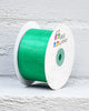 Cut Edge Organza 50mm X 50mtrs Emerald