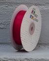 Cut Edge Organza 25mm X 50mtrs Hot Pink