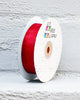 Cut Edge Organza 25mm X 50mtrs Dark Red