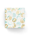 60cm Merry Characters Wrap Mint Gold