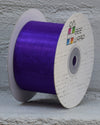 Cut Edge Organza 50mm X 50mtrs Violet