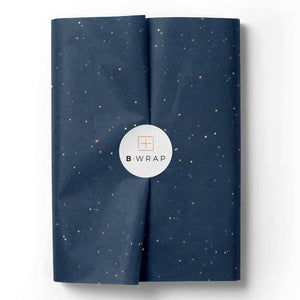 Royal Blue Gem Stone Tissue Paper