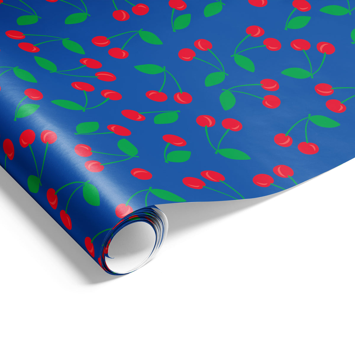 Cherries Wrap Navy Red Green – Bee Dee Bags