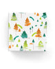 Xmas Abstract Trees Wrap