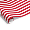 Cafe Stripe on Matte Wrap RichRed