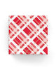 Check Wrap Red Gold