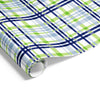 Madras Check Wrap Navy/Blue/Green