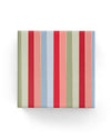 Merry Stripes Wrap Red Blue Pistachio