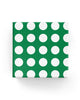 Polka Dot Wrap Wrap Emerald Green