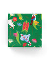 Bush Christmas Wrap Green