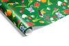 Bush Christmas Wrap Green