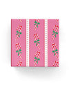 Candy Cane Wrap Pink Red Green