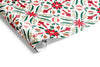 Xmas Mandala Wattle Wrap Red Green Gold
