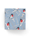 Robins on Matte Wrap French Blue