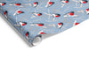 Robins on Matte Wrap French Blue