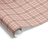 Classic Plaid on Matte Wrap Dusty Pink