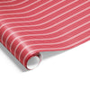 Ribbon Stripe Wrap Red