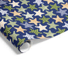 Starfish on Matte Navy Olive Orchre