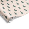 Xmas Ink Tree on Matte Wrap Spruce Beige