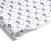 Christmas Star on Matte Wrap Navy