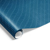 60cm Basket Weave Wrap Navy