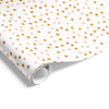 60cm Polka Dots Wrap Pink Mustard