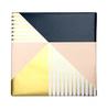 Geo Splice Wrap Apricot Slate Gold