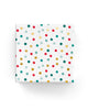 60cm Polka Dots Wrap Green Red Gold