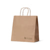 Brown Kraft Printed Paper Takeaway Medium