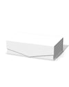 small white Magnetic box, hamper box, collapsible hamper box, rigid box for hampers