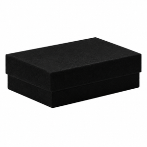 Cotton Fill Box Black Kraft 54x79x25mm - 100/ctn