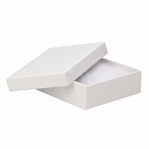 Cotton Fill Box White 89x89x25mm  - 100/ctn