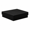 Cotton Fill Box Black Kraft 89x140x25mm - 100/ctn
