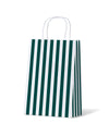 Cafe Stripe Junior Hunter Green - 100/ctn