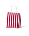 Cafe Stripe Toddler Red - 100/ctn