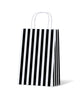 Cafe Stripe Junior Black - 100/ctn