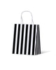Cafe Stripe Toddler Black - 100/ctn