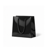 Laminated Gloss Petite Black Paper Bag - 200/ctn