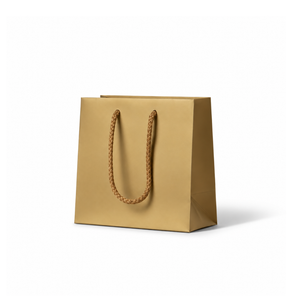 Laminated Matte Petite Gold Paper Bag - 200/ctn