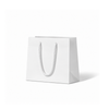 Laminated Matte Petite White Paper Bag - 200/ctn