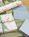 French Blue Medium Coloured Gift Paper Bag 500/ctn