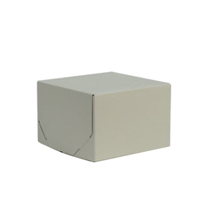 2 Piece Gift Box Pearl Cream 152x152x102mm 100/ctn