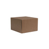 2 Piece Gift Box Natural Kraft 203x203x152mm 100cn