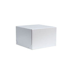 2 Piece Gift Box White 203x203x152mm - 100/ctn