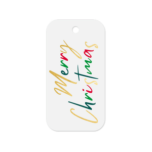 Gift Tag Merry Christmas RGG Set - 20/pack